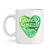 Dance Yourself Happy Mug Wraparound